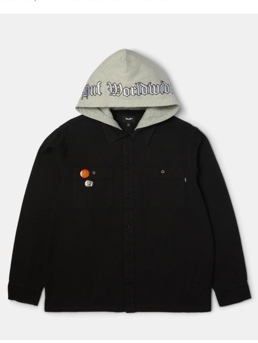 HUF Olympia Hooded Overshirt Jacket